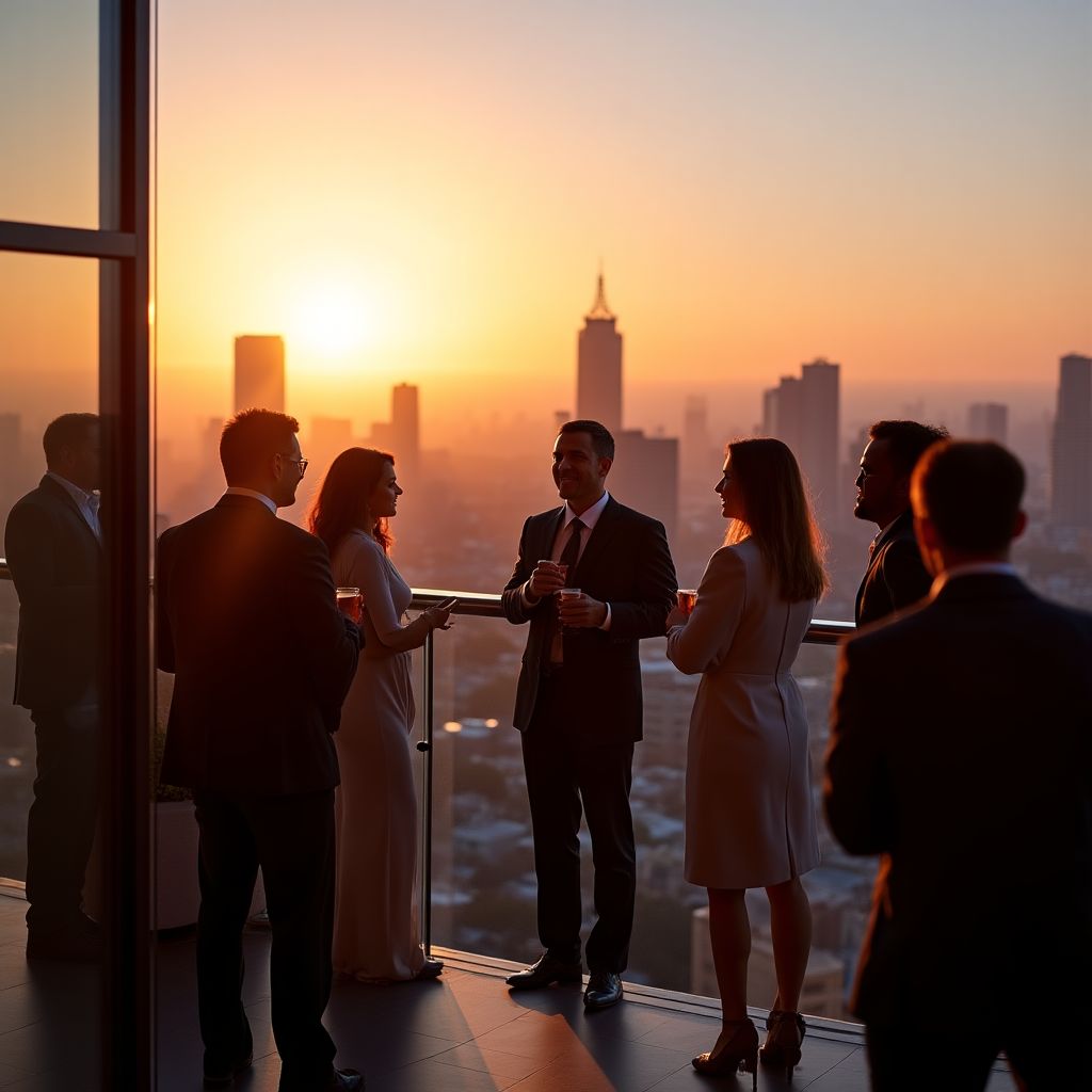 Evento de networking empresarial
